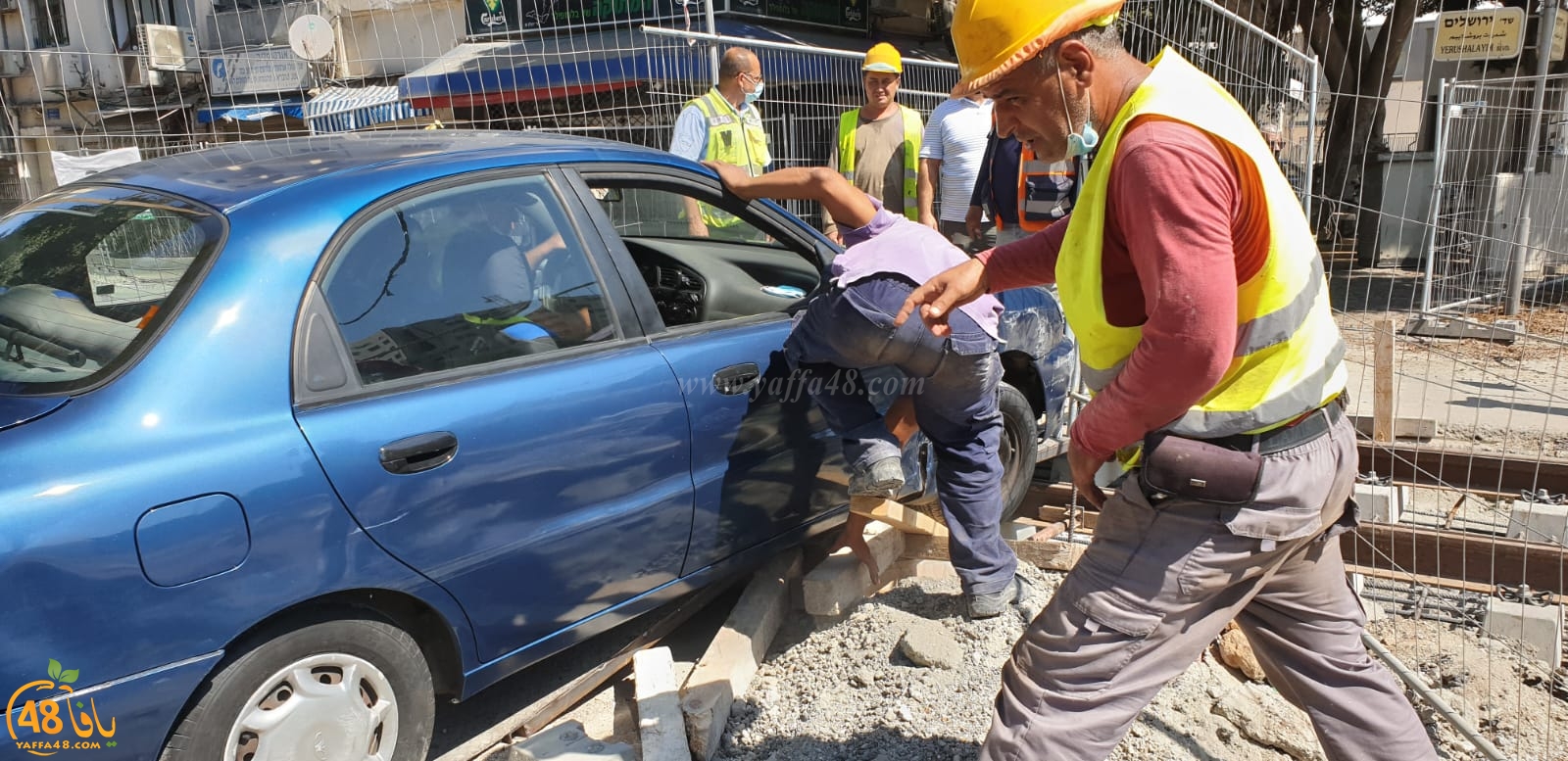 فيديو: حادث طرق ذاتي في شارع شديروت بيافا   